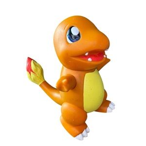 VINTAGE | Charmander Pokemon 1998 Tomy Figure toy Vinyl Figure 4.5"